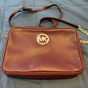 Michael Kors | Burgandy Crossbody Purse